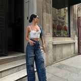 Jayla Full Pockets Cargo Jeans