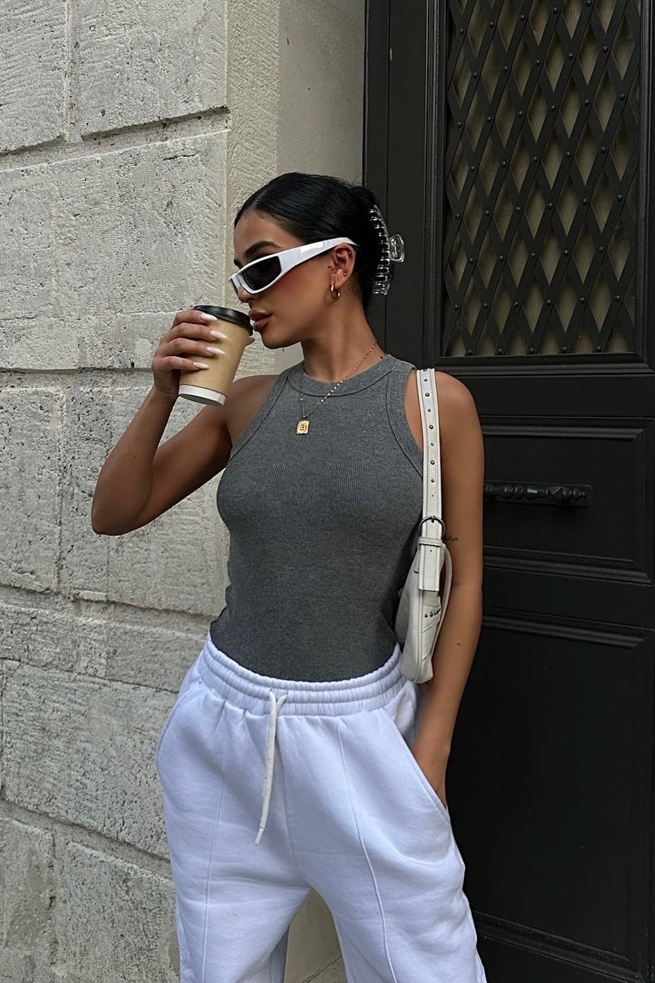 Ribbed Tank Top In Colors