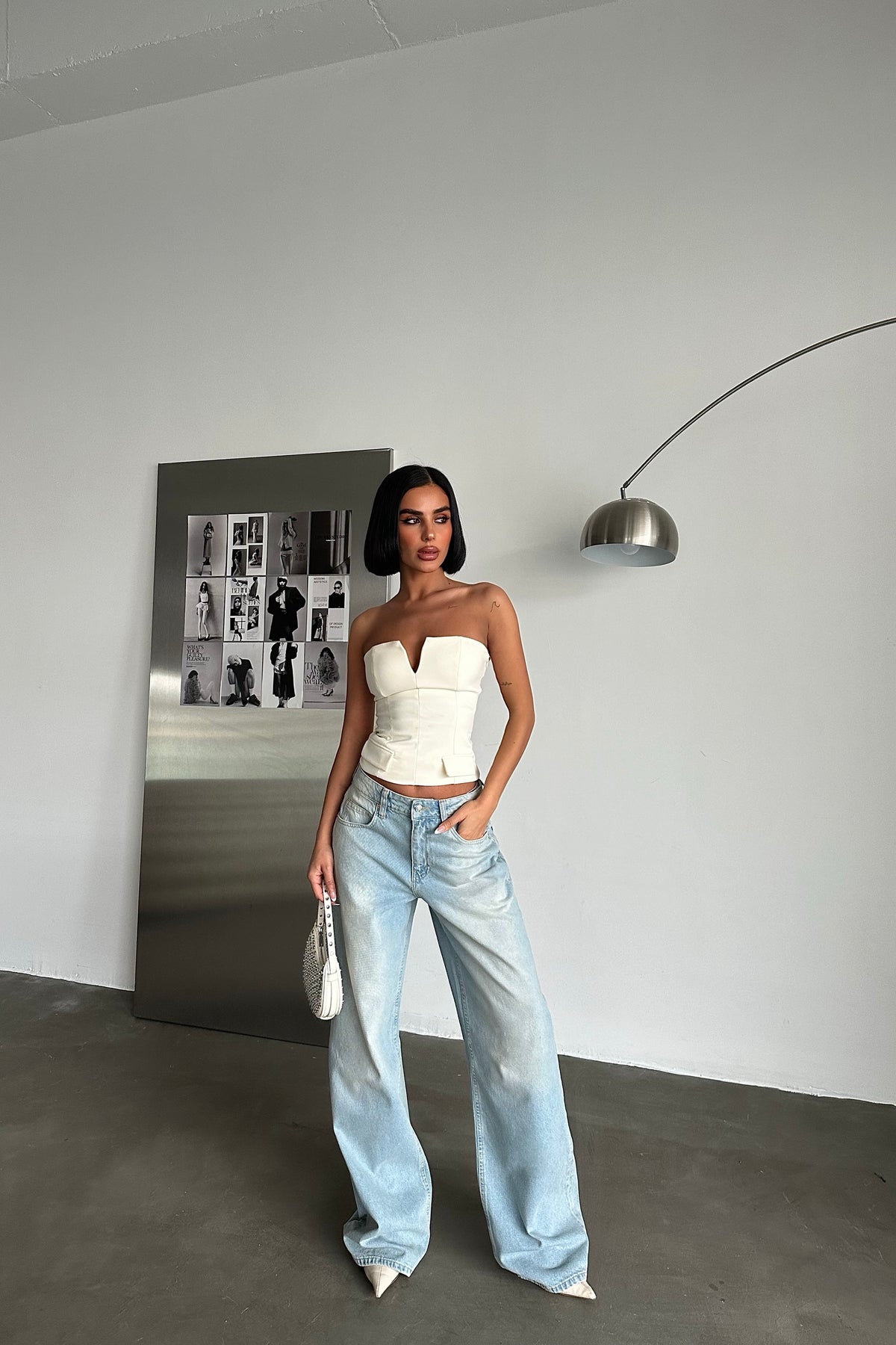 Wide Leg Baggy Jeans