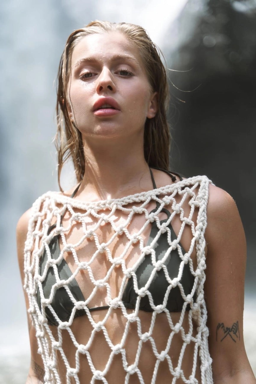 Reda Macrame Dress