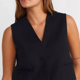 Hidden Placket Vest