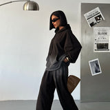 Ombre Oversized Sweat Set