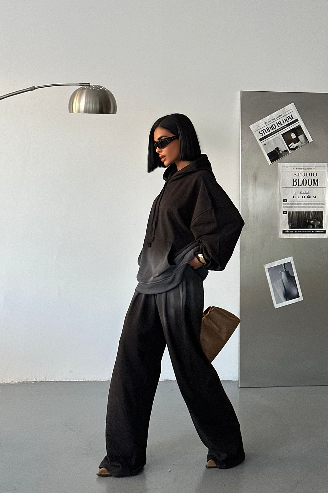 Ombre Oversized Sweat Set
