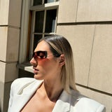 Crystal Wrap Sunglasses