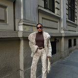 Serpentine Snakeskin Pant