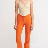 Knitted Tie Around Neck Top