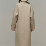 Piral Mulle Collection Oversize Beige Coat