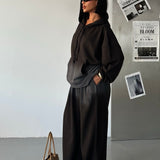 Ombre Oversized Sweat Set
