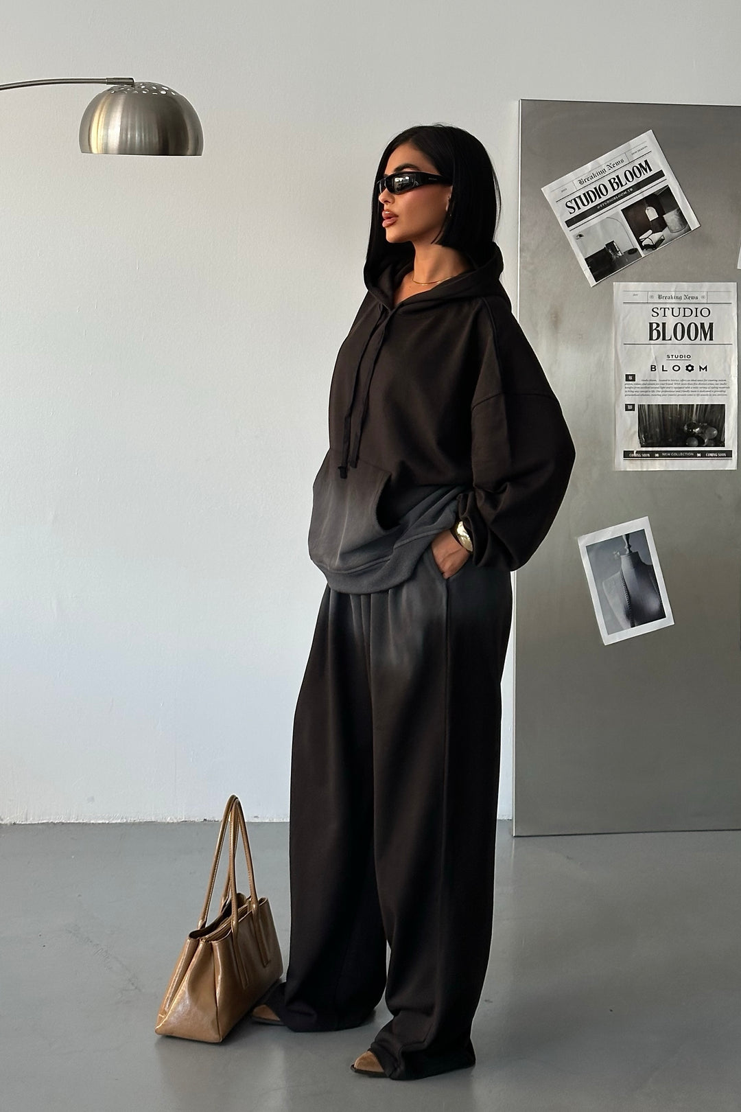 Ombre Oversized Sweat Set