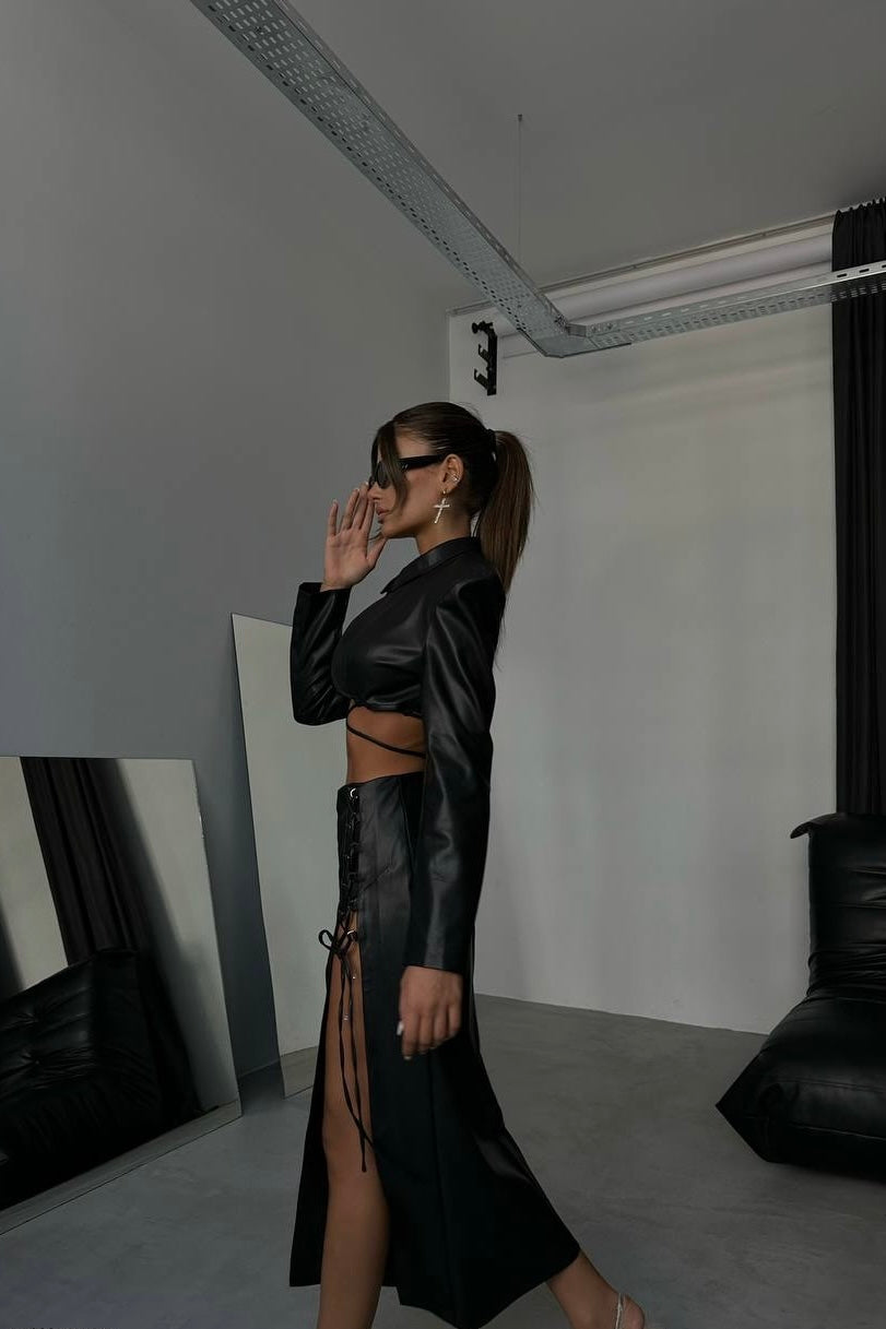 Freekik Faux Leather Set