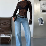 Classic Light Blue Mid Rise Jeans