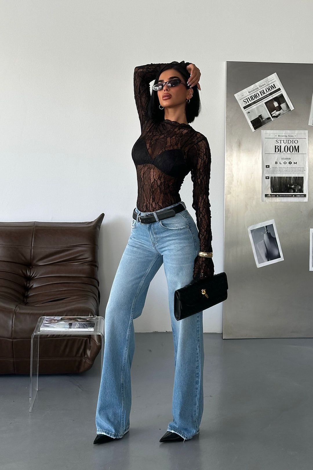 Classic Light Blue Mid Rise Jeans