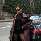 Premium Longline Belted Coat