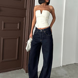 Wide Leg Baggy Jeans