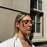 Crystal Wrap Sunglasses
