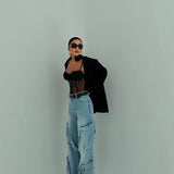 Ultra Cargo Strap Jeans