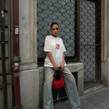 Tint Brown Wash Baggy Jeans
