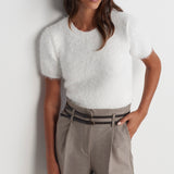 Double Belt Pleated Shorts