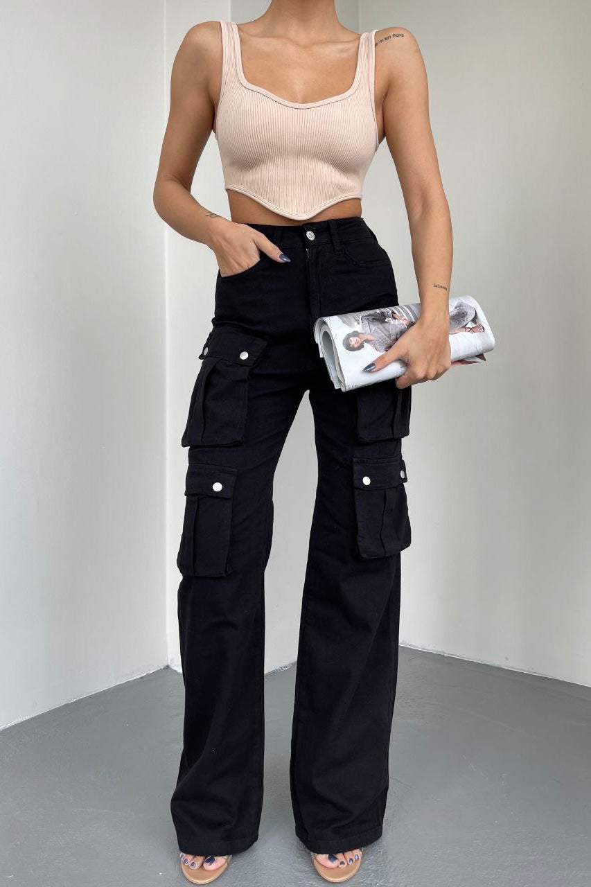 Bri Straight Cargo Pants