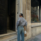 Sandblast Green Wash Palazzo Jeans