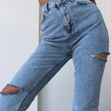 Back Detailed Jeans