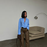 Button Up Blue Shirt