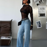 Classic Light Blue Mid Rise Jeans