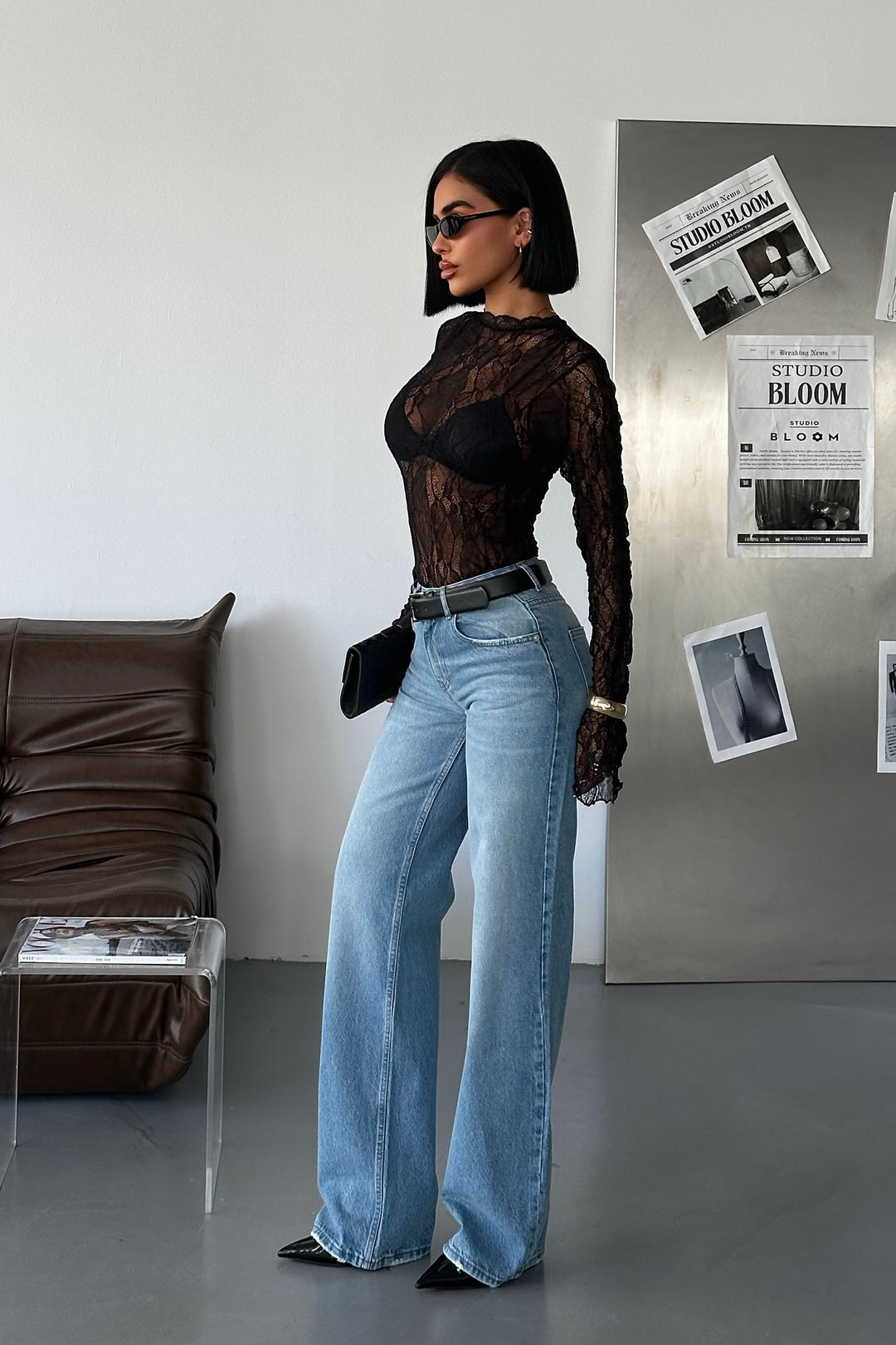 Classic Light Blue Mid Rise Jeans