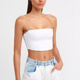 Basic Cotton Bra Cami