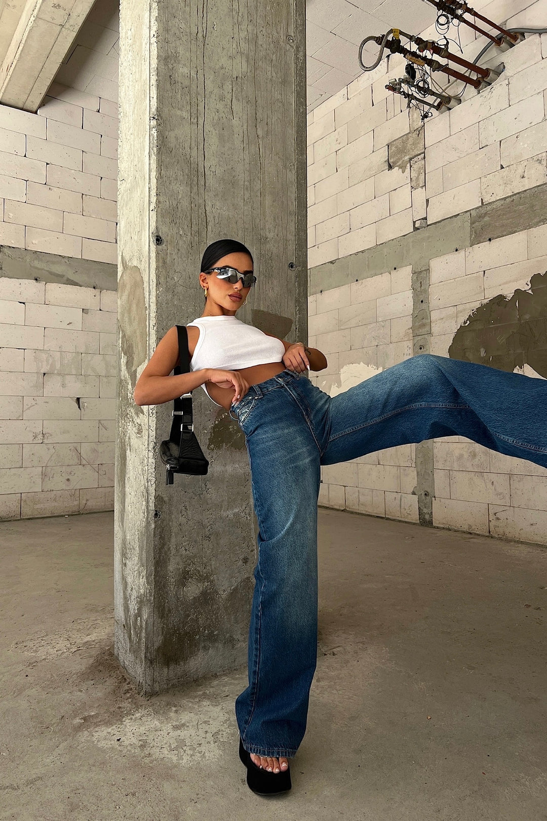 Kendra Palazzo Jeans