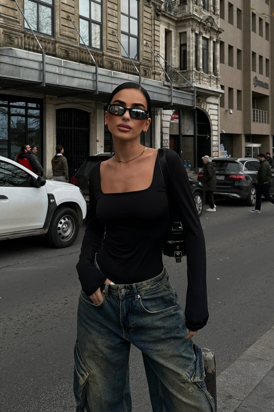Square Neck Bodysuit