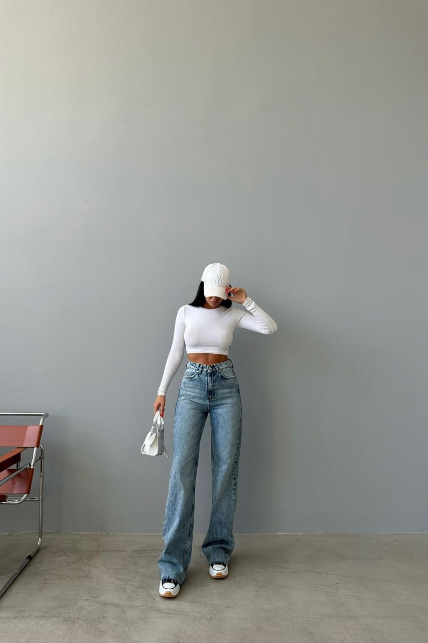 Palazzo Blue Jeans