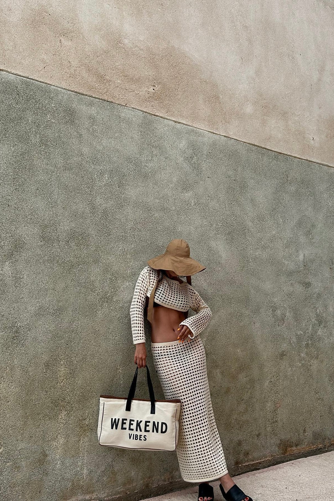Bali Crochet Set Beige