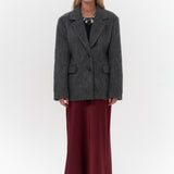 Charcoal Textured Blazer