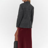 Charcoal Textured Blazer