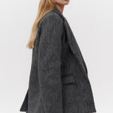 Charcoal Textured Blazer