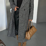 The Raven Herringbone Coat