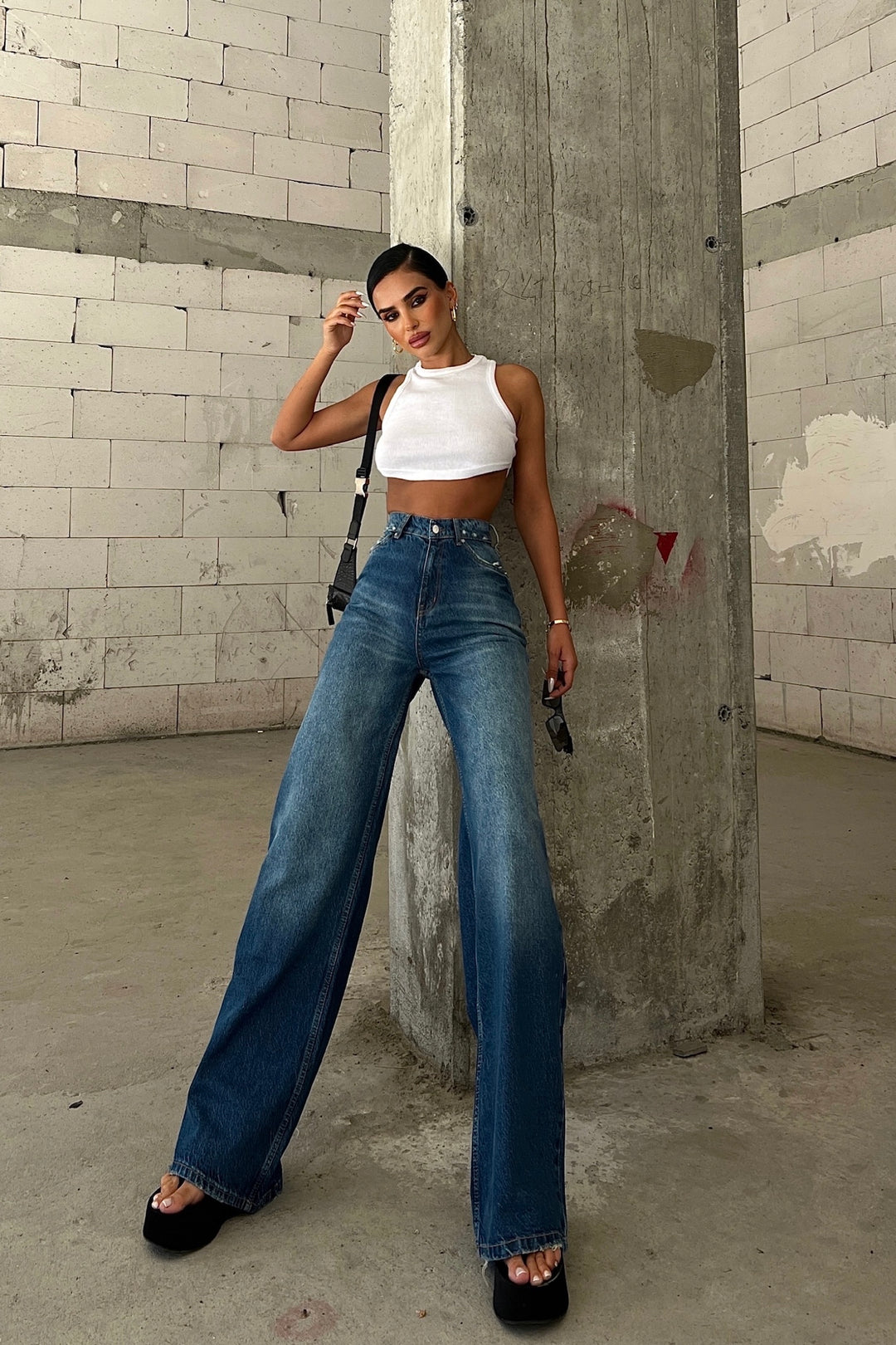 Kendra Palazzo Jeans