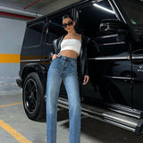 Button Up Miracle Curve Shape Jeans