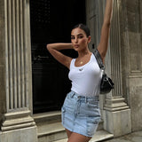 Acid Cargo Mini skirt