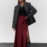 Charcoal Textured Blazer