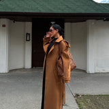 Premium Longline Belted Coat