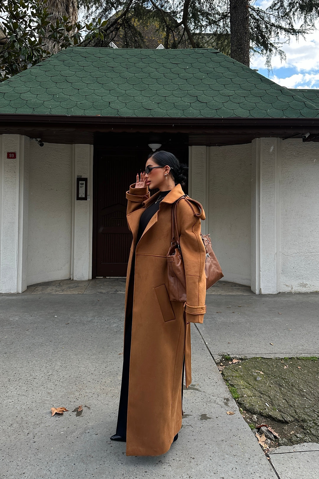 Premium Longline Belted Coat