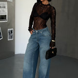 Wide Leg Baggy Jeans