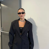 Single Button Blazer