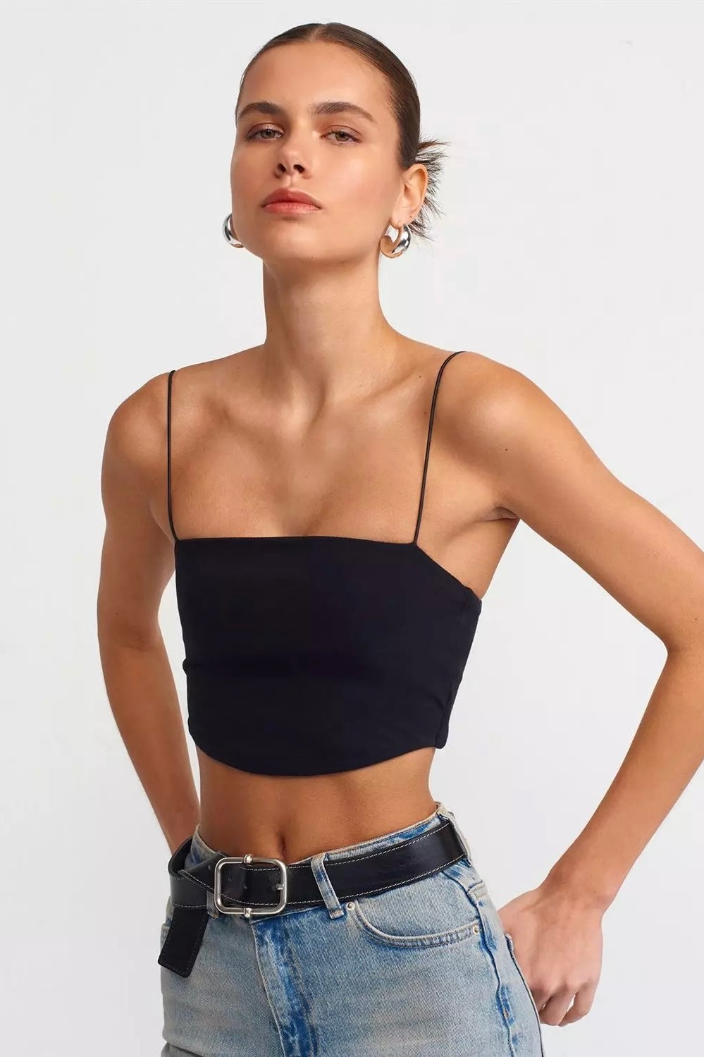 Basic Cotton Bra Cami