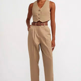 Chino Pants-Vest Set