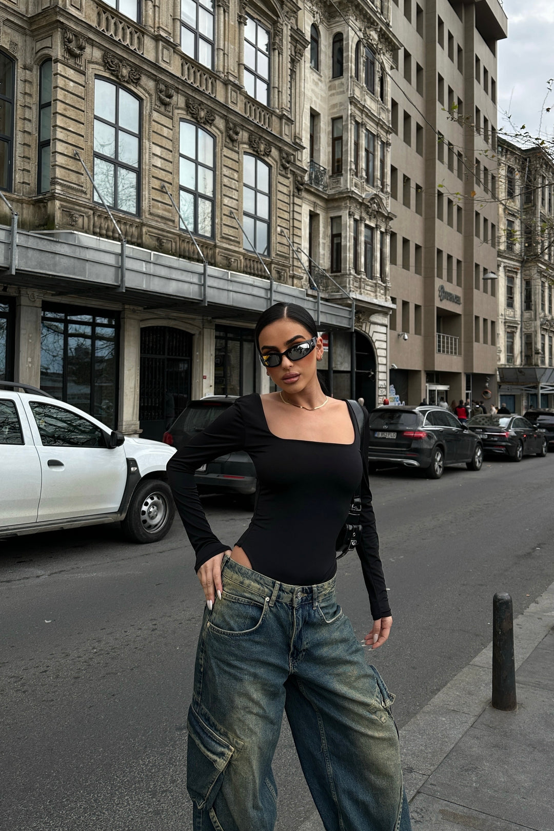 Square Neck Bodysuit