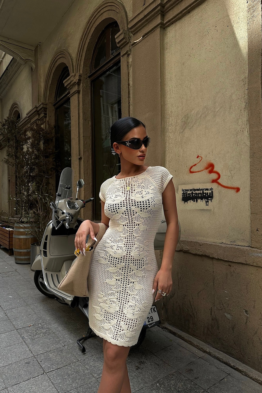 Cana Crochet Dress