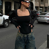 Square Neck Bodysuit